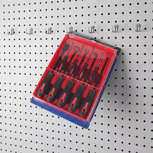 Qixin 9pcs Different Size Cleaning Tools Chrome Vanadium Steel Foot Scraper Pick & Hook Set