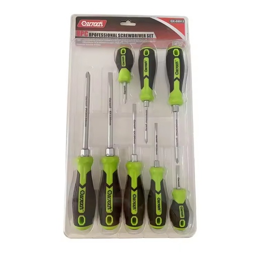 Qixin High Quality OEM Custom Chrome-vanadium Steel Screwdriver Set for Household Repair Tool Screw Driver Kit