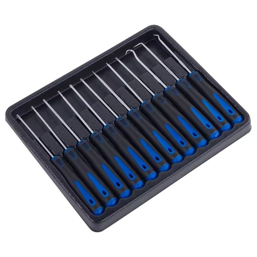 Qixin Manufacturer OEM Custom 12PCS Portable Car Repair Automotive Precision Screwdriver Pick and Hook Tool Set