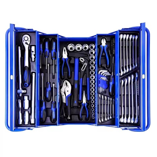 85-Piece Hand Socket Set CRV Material Hard Case Auto Tools for Car Repair