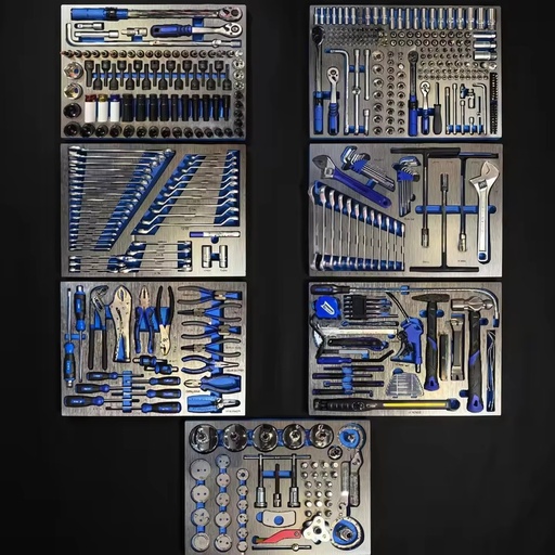 OEM Supported 526Pcs Sturdy Carbon Steel Vehicle Repair Tool Set Full Accessories for Overseas Distributors