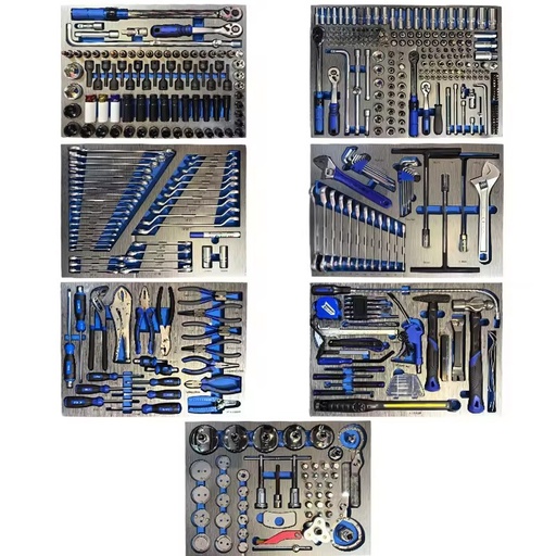 526Piece Carbon Steel Auto Repair Combination Set Portable