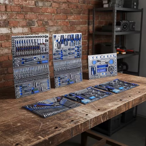 424Pcs Carbon Steel Complete Tool Combination Set Professional for Auto Repair Workshops