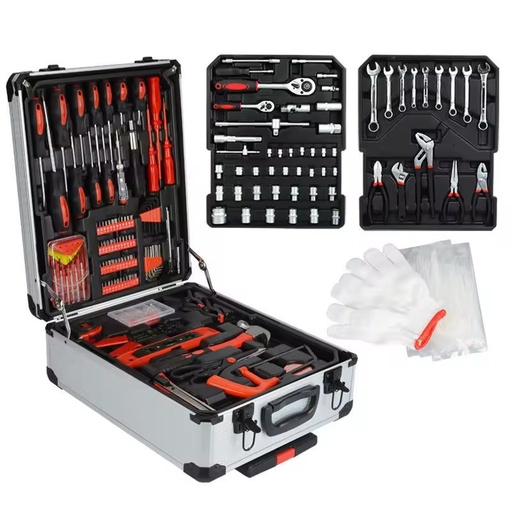 499 Pcs Auto Repair Tool Set Socket Wrench Household Hand Hard Case OEM Tool Set