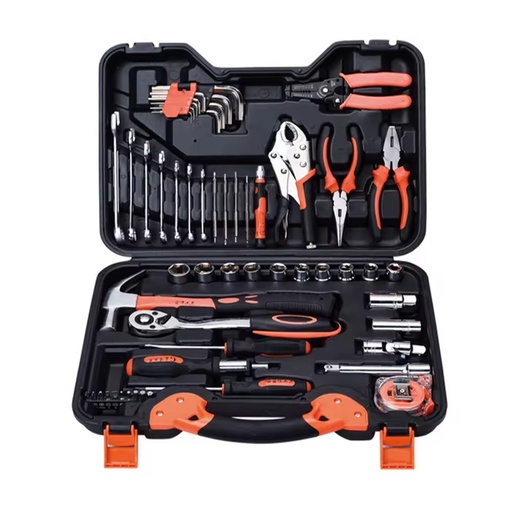 56-Piece Wrench Sockets Screwdrivers Pliers Tool Kit Hand Tool Set