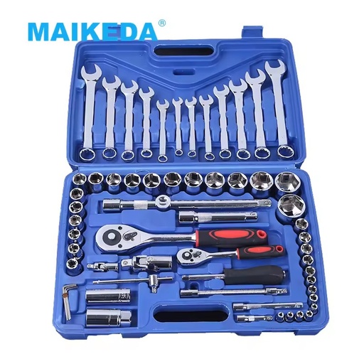 61pc Professional Car Repair Mechanic Tools,Socket Set 1/2 Drive Extension Bar Ratchet Handle Car Tools Set