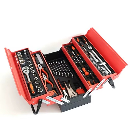 85pcs Multifunctional Wrench Ratchet Spanner Combination Tools Box Chrome Vanadium Socket Set for Car Repair