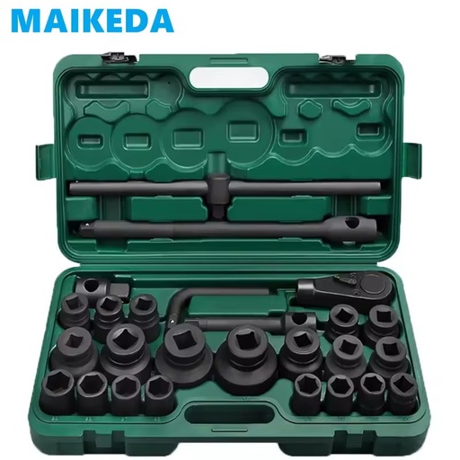 2021 Popular Sale 26pcs 3/4"Box Spanner Socket Set Durable Truck Impact Socket Wrench Tools Kit