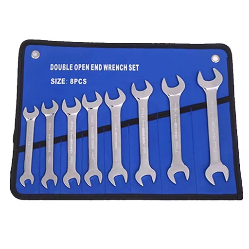 4PCS 6PCS 8PCS 10PCS 12PCS 14PCS Chrome Plated Carbon Steel Dual Double Open End Wrench Set