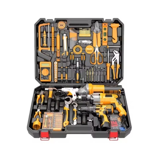 Electrical Power Combo Kit Cordless Drill Machine Set Other HandWrench Tool Box Set Tools Kit Power Tool Sets