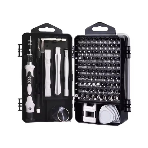 115 in 1 Precision Screwdriver Set Magnetic Torx Phillips Bits Industrial Grade Hand Tools for