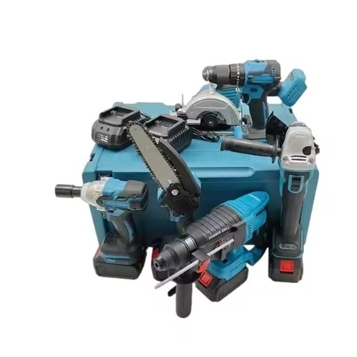6 in 1 8 in 1 9 in 1 Available Sales for MKT Combo Power Tools 4 Kits Tool Set 20v Volt Cordless Drills Battery DIY