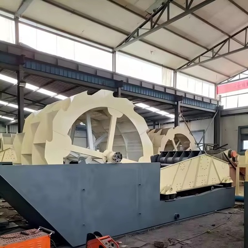 Stable Operation Spiral Sand Washer Applied for Construction Sand Purification at Aggregate Work Sites