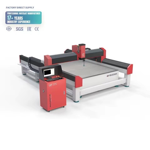 2000*3000mm 3 Axis Waterjet CNC Machine for Metal Cutting CNC Waterjet Cutting Machine Factory Supplier Price
