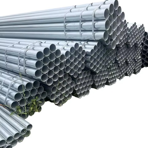 ERW Sch 40 80 6M Hot Dipped Galvanized Steel Pipe Tube Fast Delivery Size 1/2 3/4 1"2"1.5"INCH GI Pipe