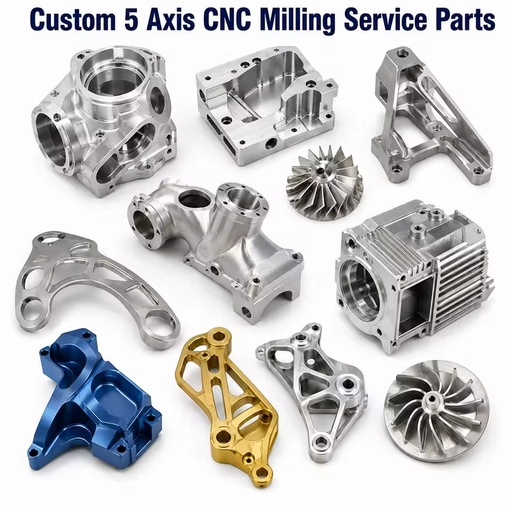 5 Axis CNC Milling Parts for Custom OEM Aerospace Medical with Titanium Aluminum Stainless Steel Machining Service Manufacturers