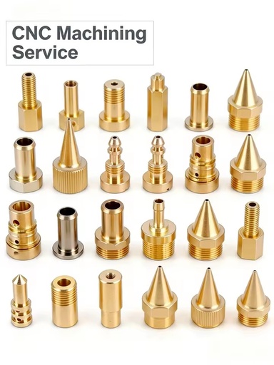 Oem Cnc Turning Machining Small Diameter Pin Connector Screw Nut Stainless Steel Aluminum Brass Plastic Parts