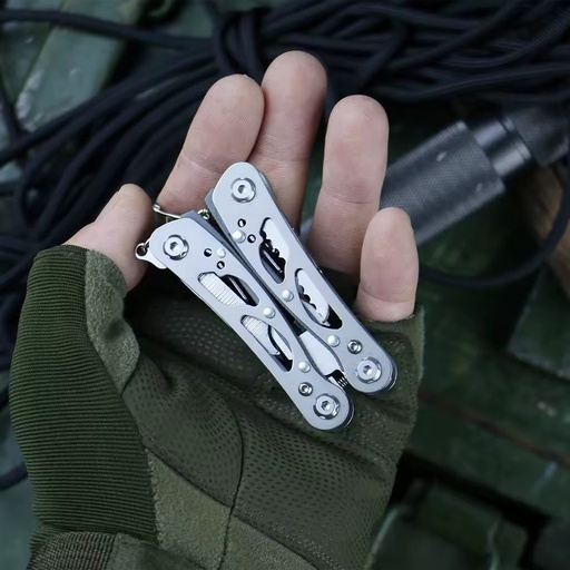 Outdoor All-Steel Multi-function Pliers with Folding Small Knife Household Emergency Tool Model A07