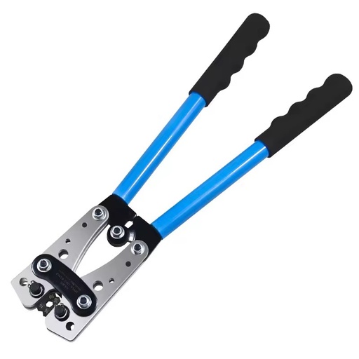 HX-50B Industrial Grade Alloy Steel Manual Cold-Press Crimping Pliers Cable Cutter for Copper-Aluminum Terminals Wire Size