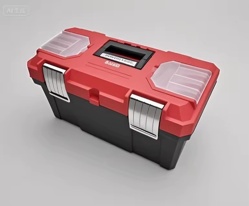Factory Direct Sales Multi-Functional Double-Layer Thickened ODM Customizable Black Tool Box 4-6 Drawers Scratch Resistant Case