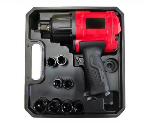 Factory Promotions Powerful 3/8 Inch Air Impact Wrench Aluminum Alloy 1 Year Warranty 1200N.m Max Torque Pneumatic