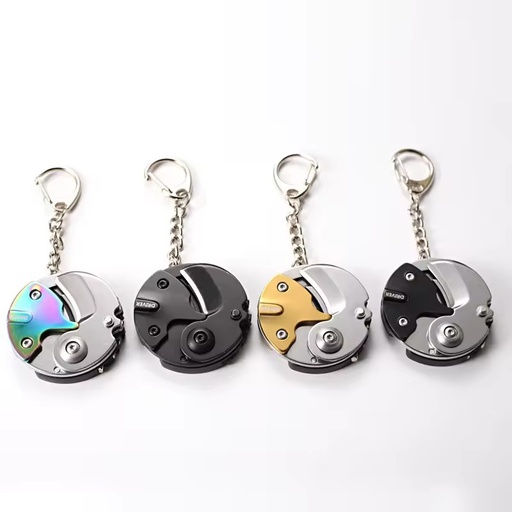 EDC Gadget 1.0 Upgrade Multi-function Black Coin Mini Micro Pocket Key Portable Screw BS01