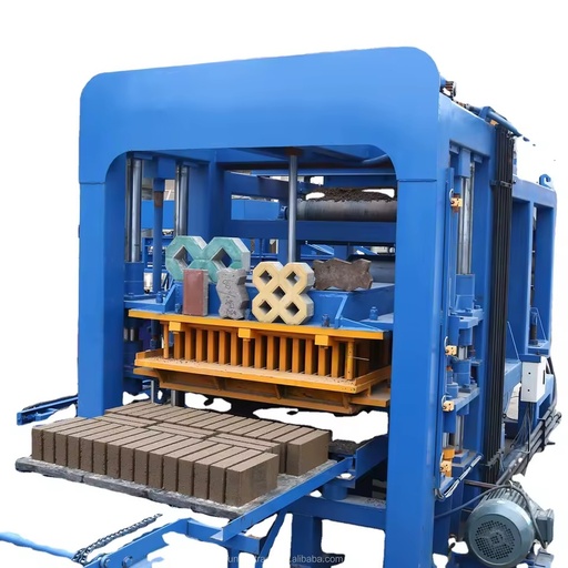 Block Making Machine Semi Automatic Hollow Hallow Concrete Cement Brick Make Machinery