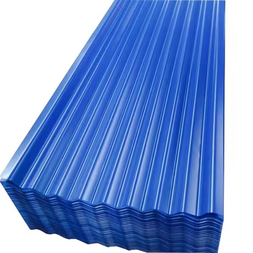 Z10-Z29 Coating 0.12-0.50 mm Thickness PPG PPGL Corrugated Steel Roofing Sheet