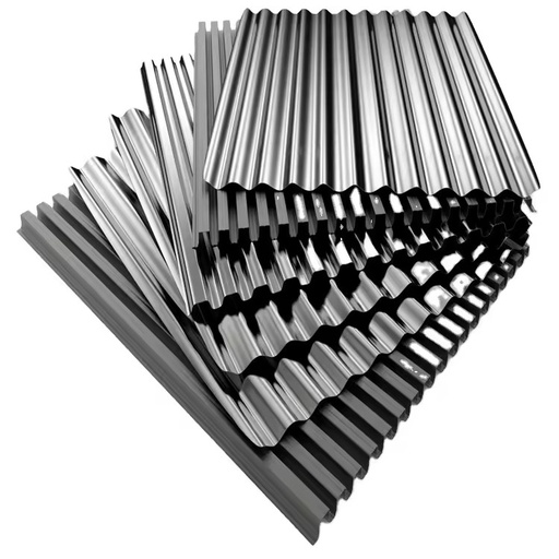 Zinc/aluminum Zinc Coated Corrugated Steel Roofing Sheets Ibr