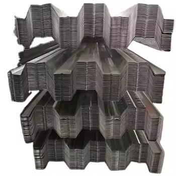 Shandong 1.2mm Galvanized AZ61-AZ90 Coated Full Hard Corrugated Steel Deck Pressed Bearing Plate Floor Decking Sheet