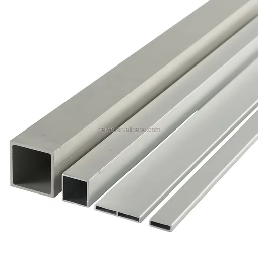 ASTM 1050 1060 1070 5005 5056 5083 6061 7075 T6 Rectangular Anodized Aluminum Pipe Price Square Tubing