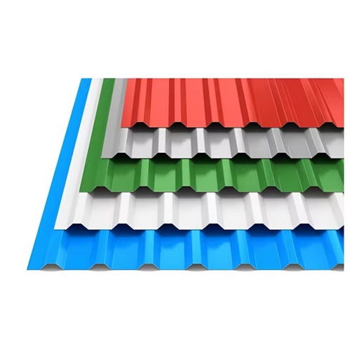 Manufacturer PPGI Galvanized Corrugated Iron Steel Color Coated 0.55mm Corrugated Roof Panel Prepainted Corrugated Roof Panel