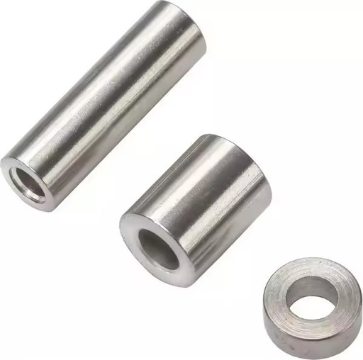 Toothless Isolation Column/bushing CNC Lather Turned Precision Custom Stainless Steel Cylinder-shaped Spacer Without Thread