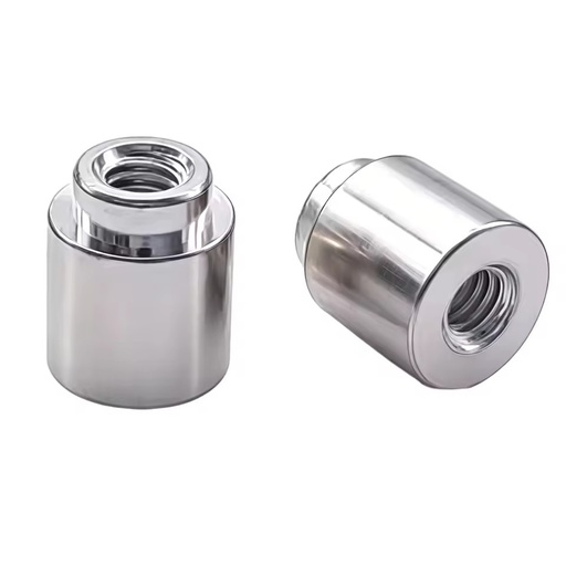 Stainless Steel Spacer Bushing Custom CNC Machined Threaded Unthreaded Round Hexagonal for Industrial Machinery Use