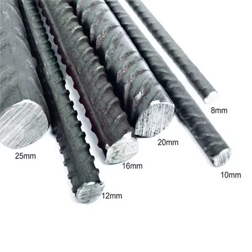 Deformed Steel Bar Rebar Reinforcement Steel 10mm 12mm G60 B500C Corrugated Iorn Rod Concrete Reinforcing Bars for Construction
