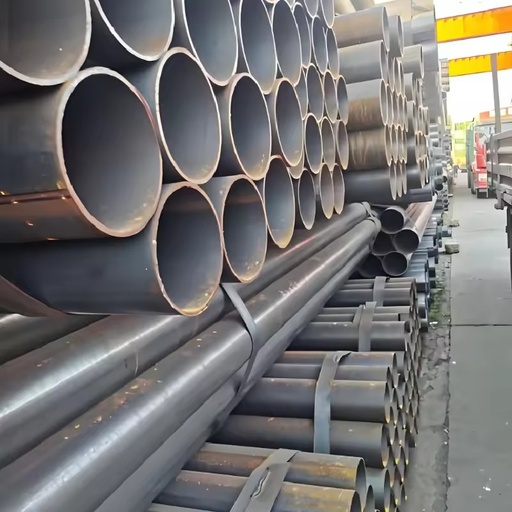 Round Shape Weld Carbon Steel Pipe Black Iron Pipe and Tube for Construction
