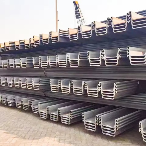 High Quality Hot Rolled Steel Sheet Pile Type 2 Steel Sheet Pile U Shape Price List