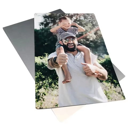 Sublimation Metal Blanks Aluminum Sheets 8X10inch Aluminum Photo logo Blank Photo Metal Wall Sublimation Poster Frame Blank
