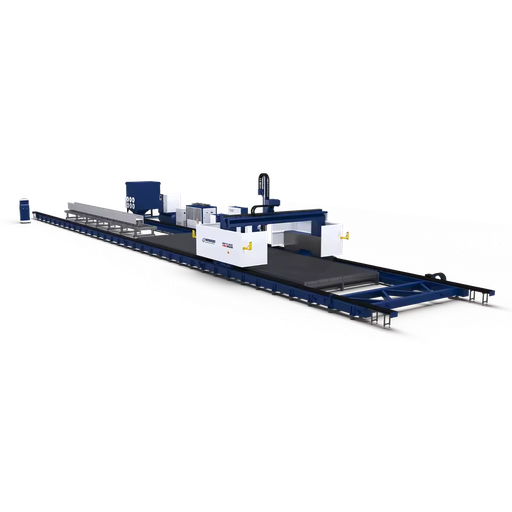 Automated Loading/Unloading Speed Dual Metal Laser Tube H BEAM Steel Cutting