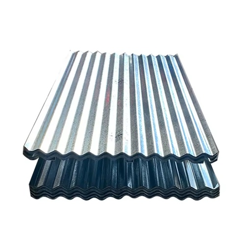 22 Gauge 0.45mm Galvanized Sheet Metal Corrugated Steel Roofing Sheet Galvanized Corrugated Sheet