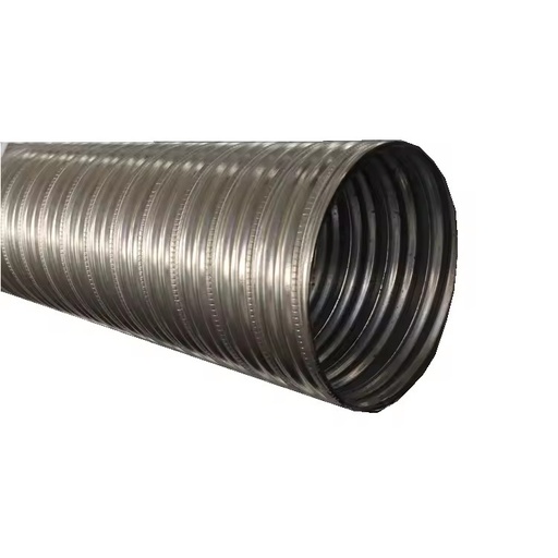 50mm Corrugated Pipe Metal Material Galvanized Steel Corrugated Steel Pipe Factory Supplier Price Per Meter