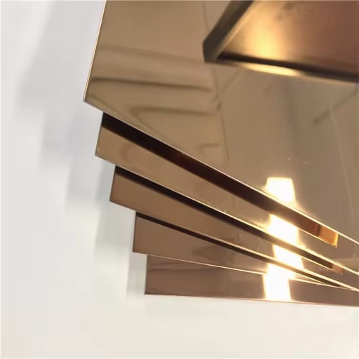 0.8mm 1mm 1.2mm Thick 201 304 316l Grade Gold Fashionable Pvd Color Coating Stainless Steel Sheet for Entertainment Venue