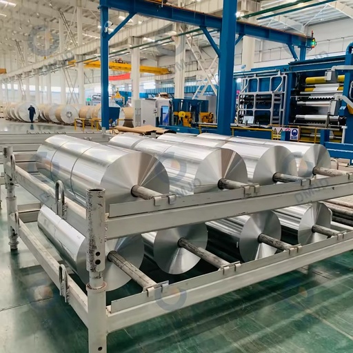Manufacture 35 40 50 Micron Thickness 3003 H24 H22 Container Aluminium Foil Price Metal Foil