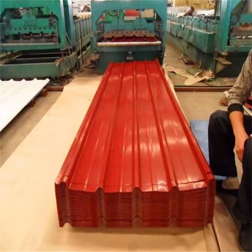 Metal Corrugated Roofing Sheets Galvanized Corrugated Coated Roof Tile Steel Sheet for Modern Roof