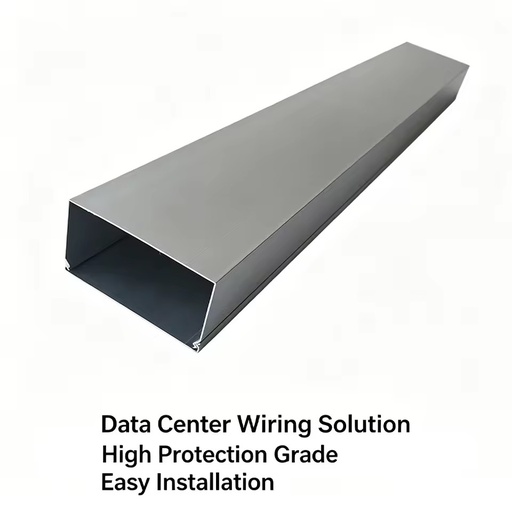 Industrial Custom Corrosion Resistant High Protection Construction Aluminium Cable Trunking for Data Center Wiring Solution