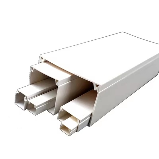 Advanced Technology Customizable Size Electrical Wiring Cable Ducts Plastic PVC Cable Tray Trunking