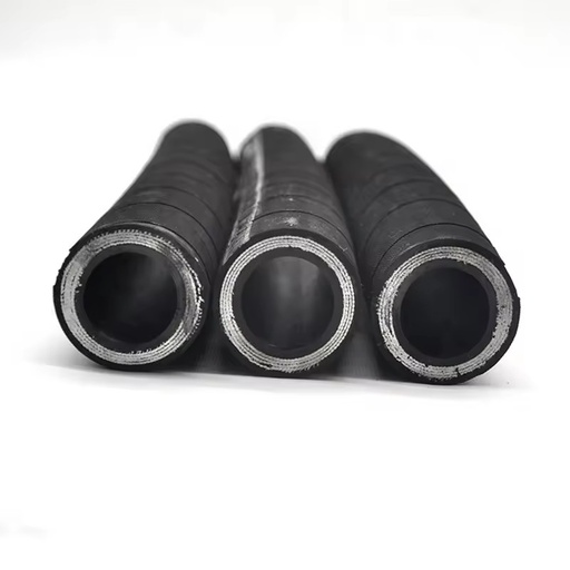 DN25 1SN R1 High Pressure NBR Hydraulic Rubber Hose NBR Material with Crimping Fitting and Cutting Services