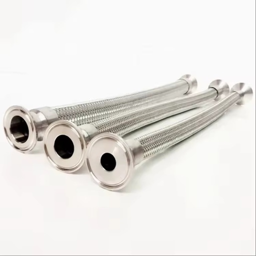 High Pressure 25Mm 30Mm Corrugated Stainless Steel Wire Metal Braided Flexible Metal Hose Pipe