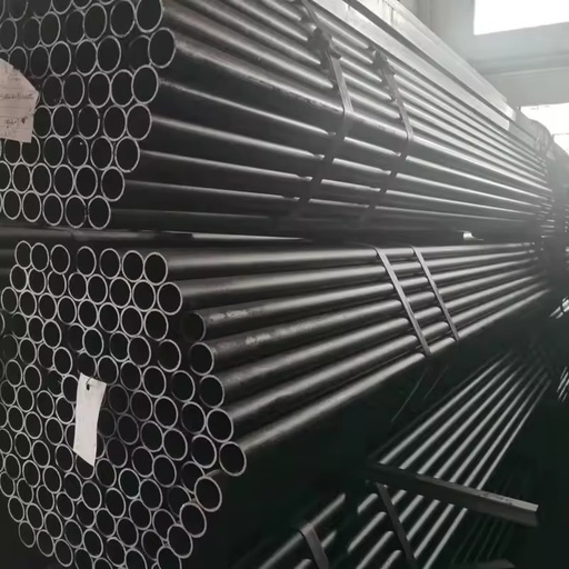 Good Price 6 Meter ERW Welded Steel Pipe Round Black Carbon Mild Steel Pipe With Bending & Cutting Service ASTM Certified