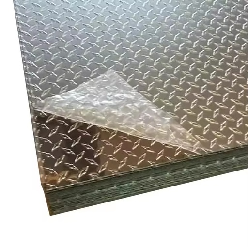 Factory Supply 201 304 316 Diamond Shaped Plate Elevator Workshop Staircase square Stainless Steel Patterned Plate